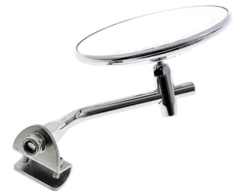 Vespa kompatibler Spiegel Metall verchromt UNIVERSAL EU-zulassung. Rechts & links passend