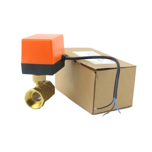 Vanne à bille motorisée en laiton 1/2" DN15 régulation active 12V DC - 3