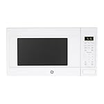 GE GCST16S1WWW Microwave Oven, 1,150-watt Capacity, 1.6 Cubic Ft, 8 Auto Cooking Settings, Child-Lock Technology, Kitchen Essentials for The Countertop, Dorm Room or Apartment, White, Cu