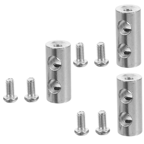 OSOLADY 3pcs Wire Rope Cable Clamp Wire Fastener Rope Fastener Wire Railing Wire Rope Cable Clip Steel Rope Cable Fastener Rope Clip Cord Clip Cable Clip for Railing Stainless Steel Silver