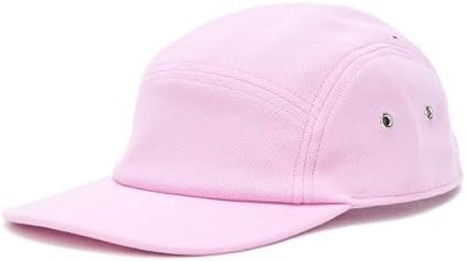 Lacoste Unisex Piqué Jockey Cap, Pink, Large