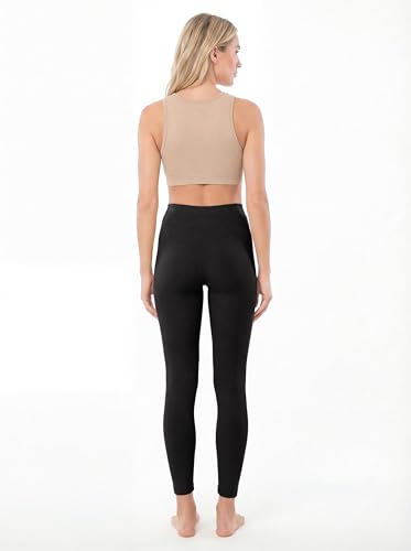 Image of Sexy Basics Womens Ultra Soft Cotton Stretch Full Length Footless Leggings Skinny Pant Tights | Multi Packs & Colors