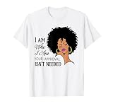 Black Queen Lady Curly Natural Afro African American Ladies Short Sleeve T-Shirt,Small