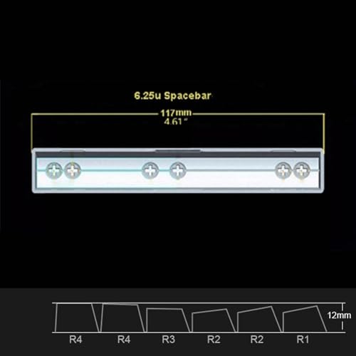 Teclas mecánicas OEM de color translúcido para mejorar la iluminación de tu teclado 3