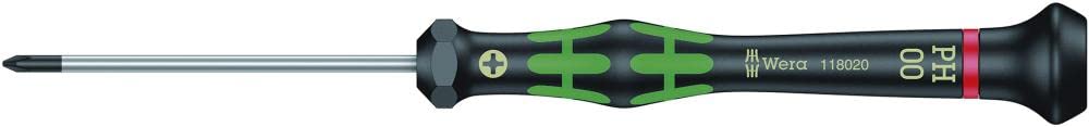 Wera Ph00 X 60Mm Kraftform Micro Precision Phillips Screwdriver