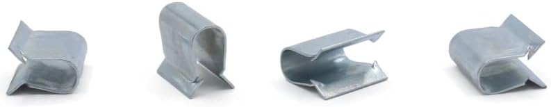 C5207-014-3B Tinnerman Style U-Type Speed Clips/No Hole/Steel/Zinc / 2,000 Pc. Carton