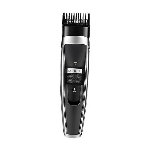 FOMIYES Clipper USB Rechargeable Beard Razor Hair Remover 3 Lengths Combs Easy Length Adjustment
