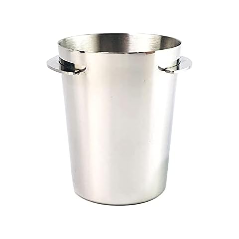 50mm Kaffee Siebträger Dosierbecher Edelstahl Kaffee Dosierbecher Pulver Führungsteil für Espressomaschine Cover