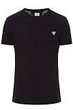 Guess Cn SS Bram tee Camiseta, Negro (Noir De Jais Jblk), Large para Hombre