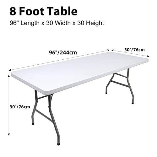 BDDC 8ft Stretch Spandex Fitted Table Cloth for 8 Foot Tables by BDDC - Used condition - Image 4