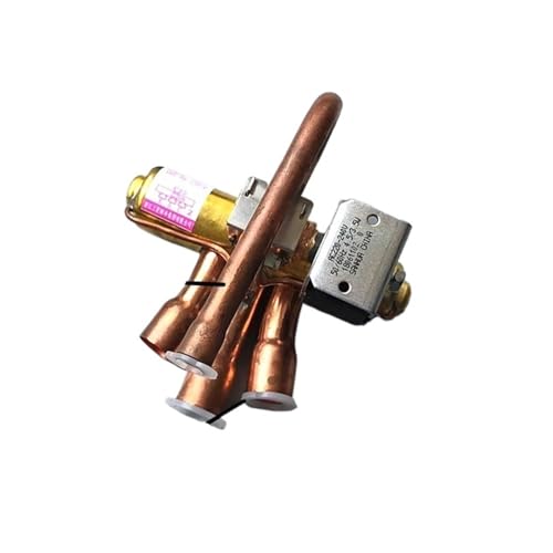 Kompatibel For Sanhua, Vier- Wege- Wärmepumpen- Umkehrventil Mit Spule AC220V 1- 5P Klimaanlage(SHF- 9H- 35U 3P)