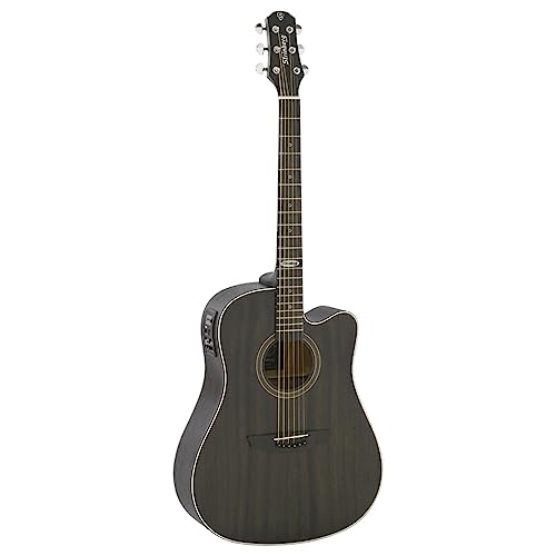 Violão Folk Strinberg Sd200c Tos Elétrico Aço Tabaco