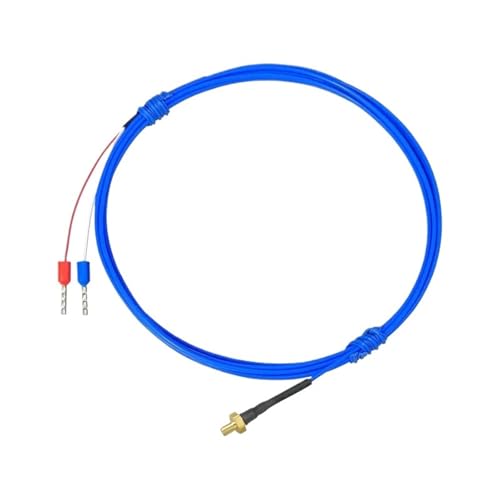 Termopar tipo K M4 de alta precisión con cable de 0.5m para filamento estable