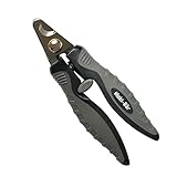 Gebogener Kopf: die schräg angewinkelten Klingen der Schere ermöglichen eine bessere Handhabbarkeit und sorgen für mehr Übersichtlichkeit beim Krallen stutzen