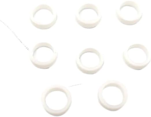 50/100PCS 16450r9pa01 Wholesale Price GDI Fuel Injector 22035 PTFE Seals Compatible with Fuel Injector Repair kit fit for Nissan Audi vw car(Gray1)