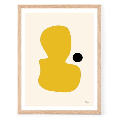 THE POSTER CLUB �|�X�^�[�N���u Yellow Stain 30×40cm Sofia Freixas
