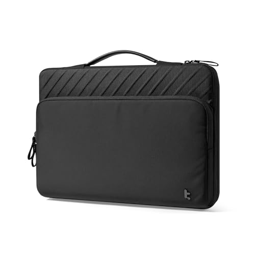 tomtoc Pokrowiec na laptopa 360 na 16-calowy MacBook Pro M4/M3/M2/M1 Pro/Max (2024-2019) A3403 A3186 A2991 A2780 A2485 A2141, torba na laptopa ASUS Vivobook 15/16, Dell Inspiron 15/16. , Nowe ostrze