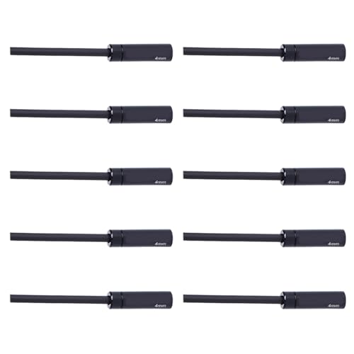 Lot de 10 serre-câbles de frein en d'aluminium - pour câble d'engrenage de vélo