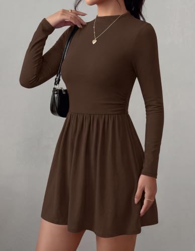 Women's A Line Flowy Mini Dress  - image 4