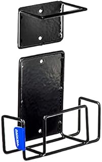Rack'Em Gun Rack Indoor Rifle Racks - Wall Mount Shotgun Hooks for AR 15 - Archery Bow -Storage for Rifles - Soft Coated Heavy Duty Steel