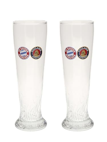 Weizengläser FC Bayern München Weißbierglas 2er-Set