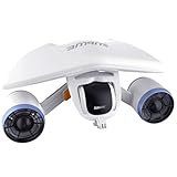 whiteshark Mix Underwater Scooter, Dual Motors Electric Sea Scooter for Pool, Snorkeling, and Diving, Water Scooter for Adults and Kids, Action Camera Compatible, Detachable Battery