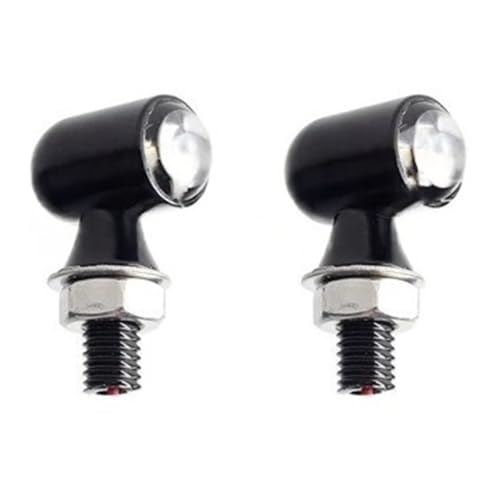 Clignotant moto LED noir accessoires de moto universels pour scrambler