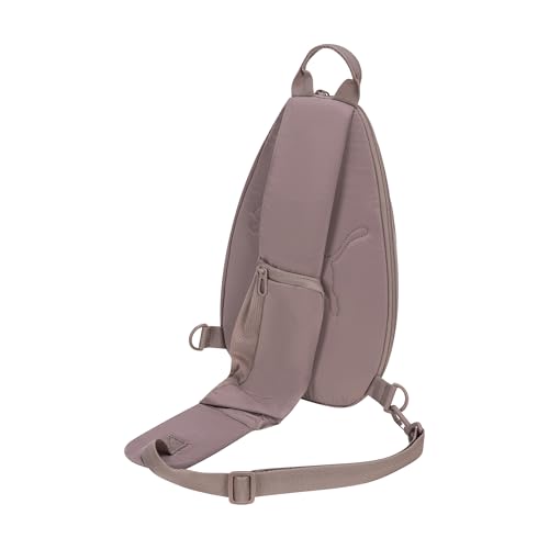Image of PUMA Women's Myriad Sling, Sporty Hands-Free Bag with Reversible Strap & Dual Compartments, Sandstone, One Size