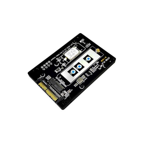 JMT ADT-R74 Caja Adaptadora M.2 MKey NVMe a U.2/U.3 SSD miniatura 5