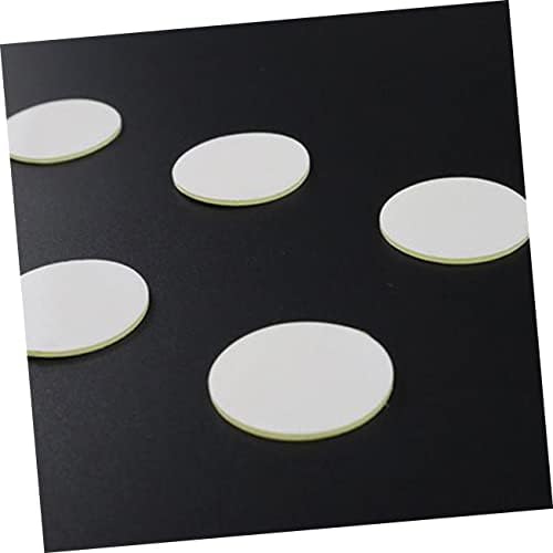 NUOBESTY 20 adet yuvarlak şeffaf çift taraflı yapışkan bant, 30 mm, akrilik yapıştırıcı, kendinden yapışkanlı, evrensel, el işleri, araba, düğün için - Görsel 4