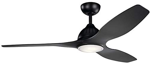 Promo 40% OFF Kichler 310360SBK Jace Ceiling Fan, Satin Black