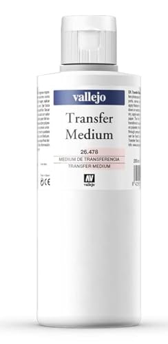 VALLEJO, TRANSFER MEDIUM, MEDIUM DE TRANSFERENCIA, 200ML