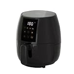 Healthy Choice 3L Digital Air Fryer - 200°C, Non-Stick & Removable Basket. 4 Preset Programs | Dishwasher-Safe Parts | Includes Grill Insert, User Manual, Recipe Booklet