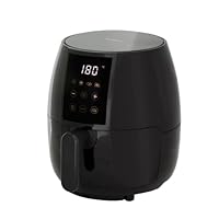 Healthy Choice 3L Digital Air Fryer - 200°C, Non-Stick & Removable Basket. 4 Preset Programs | Dishwasher-Safe Parts | Includes Grill Insert, User Manual, Recipe Booklet