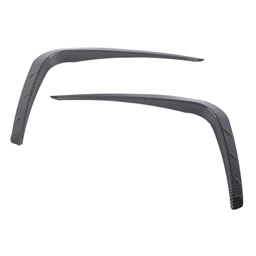 Generic - Front Bumper Spoiler Fog Light Grille, Improved Stability 1 Pair Weatherproof Spoiler Fog Light Cover Grille Lip for Focus MK4 ST Line 2019 to 2022 (Genericcqa5n3f4ph-12)