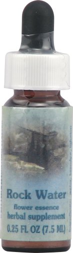 Flower Essence Services Healing Herb Supplement Dropper, Rock Water, 0.25 Fluid Ounce