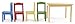Humble Crew Kids Wooden Table and 4 Chairs Set, Natural/Primary - Kids Table and Chair Set for Toddlers and Children for Arts, Crafts, and Snack Time - Sturdy, Durable Toddler Activity Table