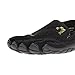 Vibram Women's FiveFingers CVT Hemp | Barefoot Casual Shoes for Everyday Wear & Comfort, Black, 39 EU / 8-8.5 US