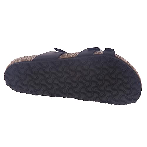 Image of Birkenstock unisex-adult 1019597Arizona Sfb Black Bflor