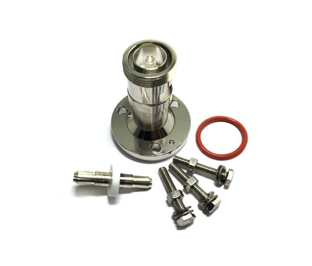 50ohm 7/8 EIA Flange Panel Mount to 7/16 Din Female Adaptor Connector