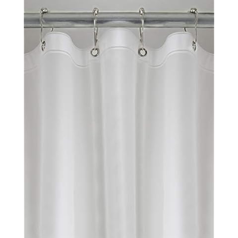 Premium PEVA Shower Curtain Liner (Clear) 70"x72" Waterproof Heavy Duty Vinyl, Plastic Shower Curtain Liner with 3 Magnets and 12 Rustproof Metal Grommets, Lightweight Shower Curtains for Bathroom Cover