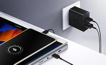 Image of Original 35W Ultra Fast Type-C Charger for Sam-Sung M52 / M 52,M53 / M 53, M61 / M 61, M70 / M 70 M70s Charger with Cable (DP67)