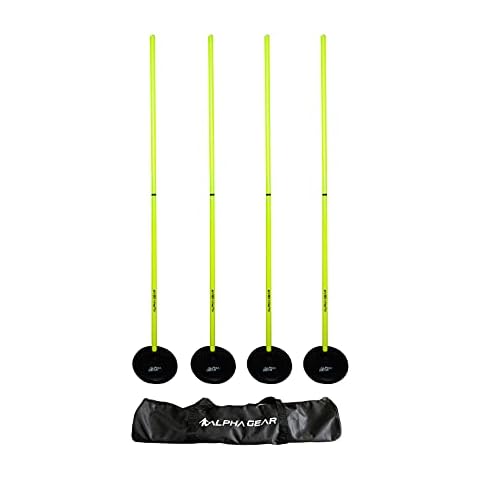 Gear FC Speed and Agility Turf Training Poles (Yellow) Cover