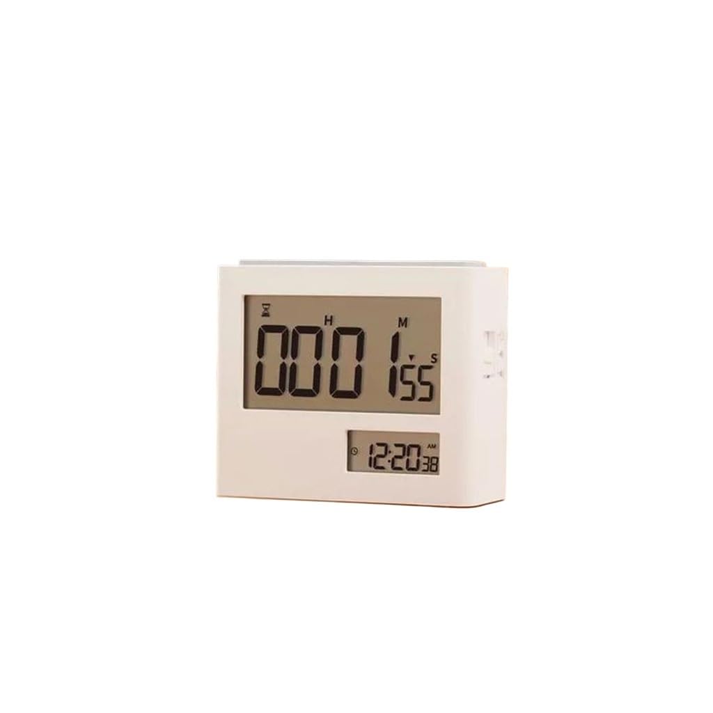 Minuterie de cuisine numérique LCD avec rappel sonore et chronomètre manuel