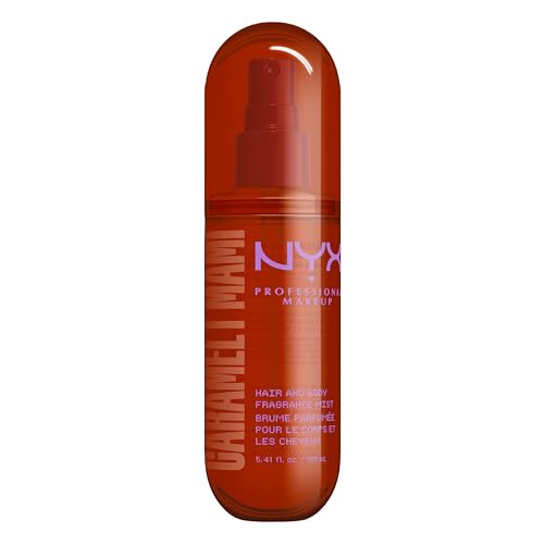 NYX PROFESSIONAL MAKEUP Fat Oil Fragrance Mist Perfume in Caramelt Mami, Caramel Scented Long Lasting Hair & Body Spray With Brown Sugar & Pistachio, Vegan & Cruelty-Free, Large 5.4 fl oz - image 1