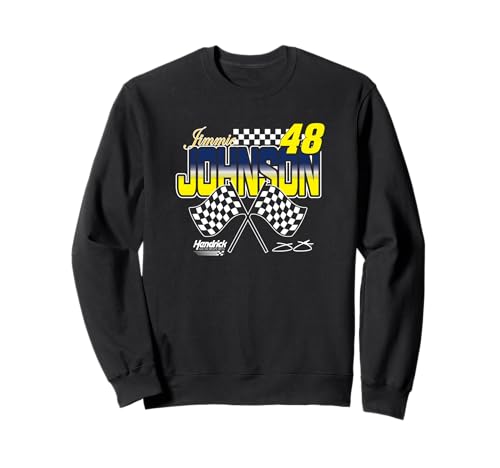 Jimmie Johnson 48 Flag Hendrick Motorsports Licensed Sweatshirt