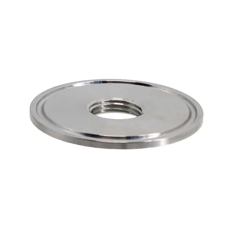 2インチ トライクランプ (64mm 外径) キャップ 1/2インチ NPT スレッド