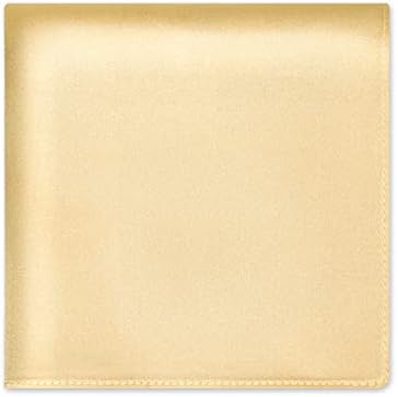 Selected Hanky 100% Pure Silk Pocket Square Solid Color
