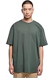 Urban Classics Heavy Oversized Garment Dye Tee Camiseta para Hombre, Verde (Bottlegreen), L