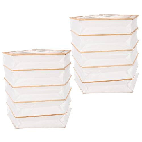 SEWACC 2個折りたたみ可能なポータブル和風紙ランタン 白色長方形シェード 軽量で天井用吊り下げランプカバー 室内外の和風 中華インテリ